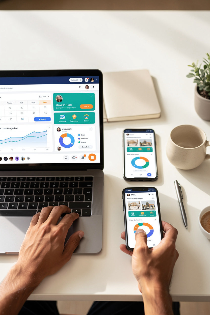 مترس - إدارة حسابات التواصل الاجتماعي الخليج بسهولة